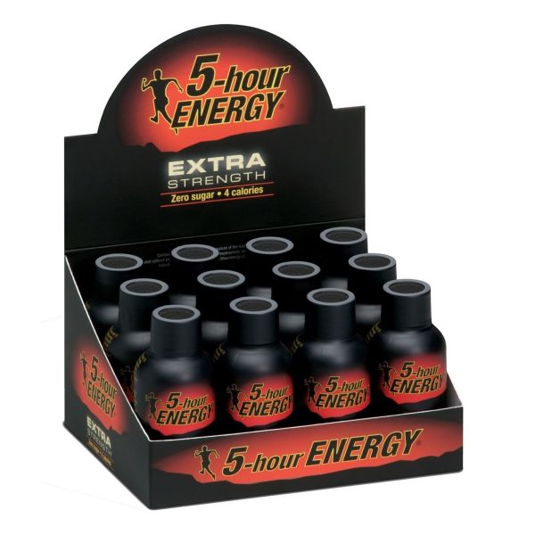 5-hour Energy Extra Strength Berry 1.93 fl oz (Box of 12)