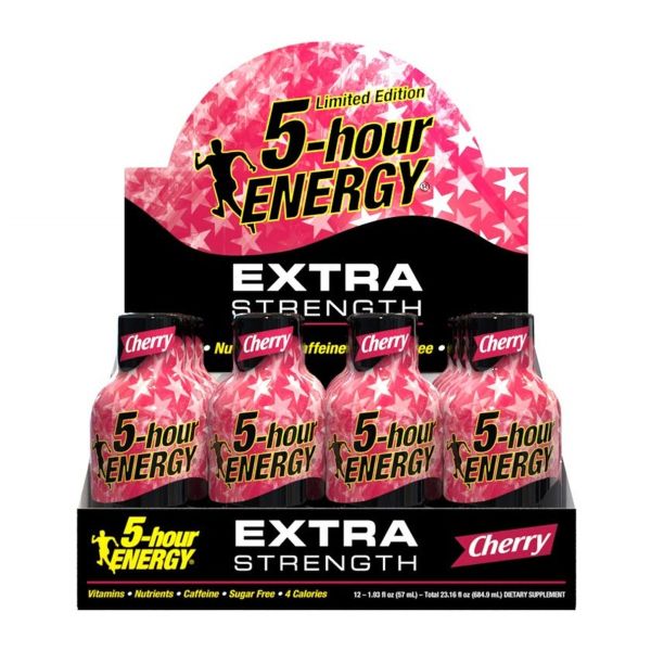 5-hour Energy Extra Strength Cherry 1.93 fl oz (Box of 12)