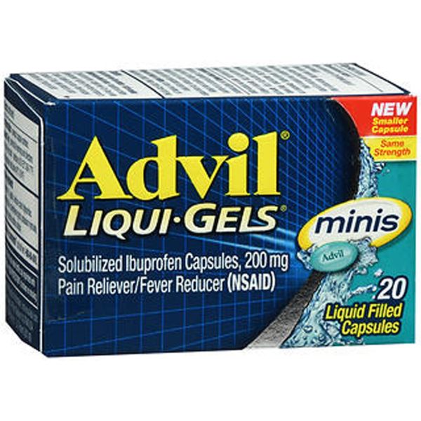 Advil Liqui-Gels Capsules  - 20 ct