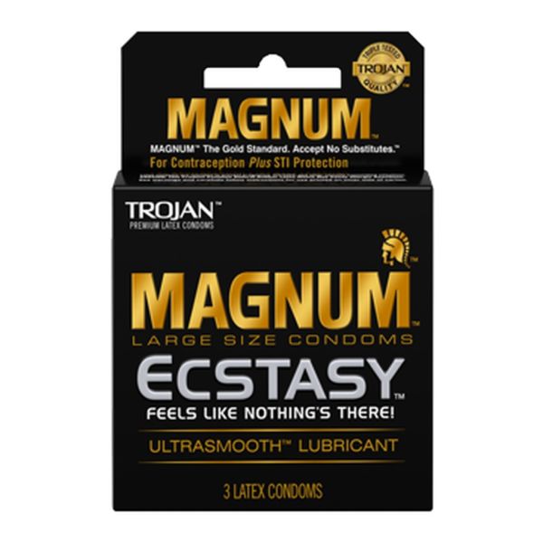 Trojan Magnum Ecstasy Lubricated Condoms