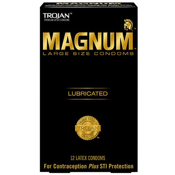 Trojan Magnum Lubricated Condoms